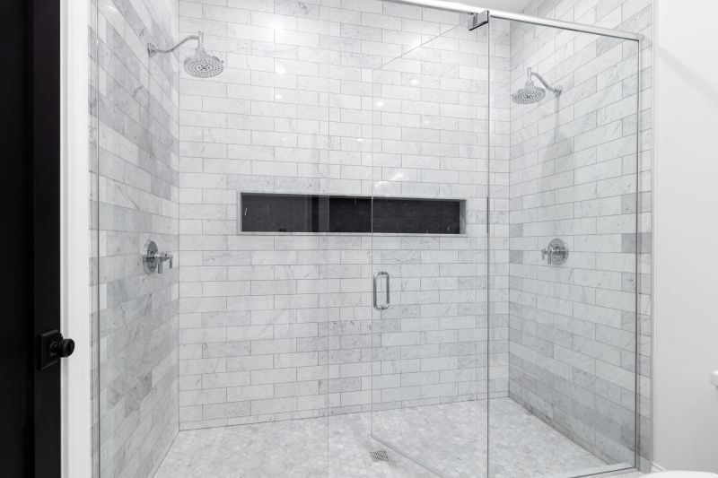Concrete-Style Shower Wall